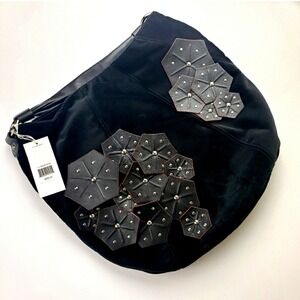 VIA SPIGA Velvet Hobo bag NWT